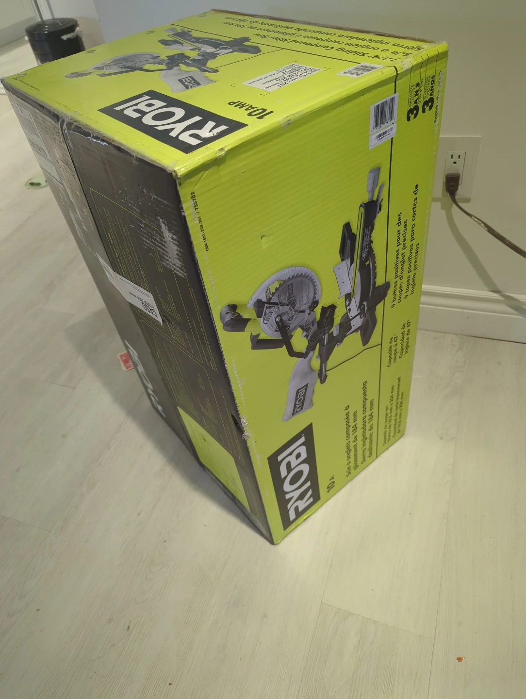 Ryobi 7-1/4" Sliding Compound Miter Saw - Corded - photo 3