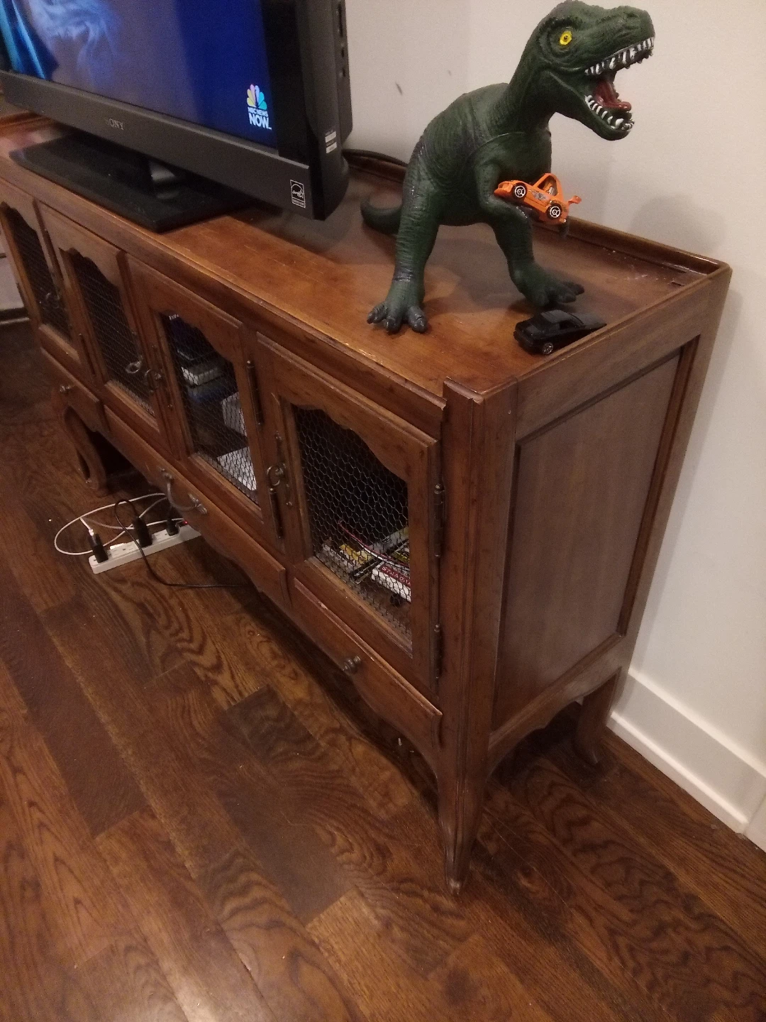 Furniture Wood Stand Vintage Decor - photo 3