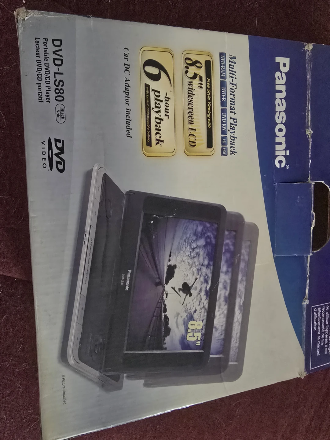 Panasonic DVD-LS80 Portable DVD/CD Player - photo 3