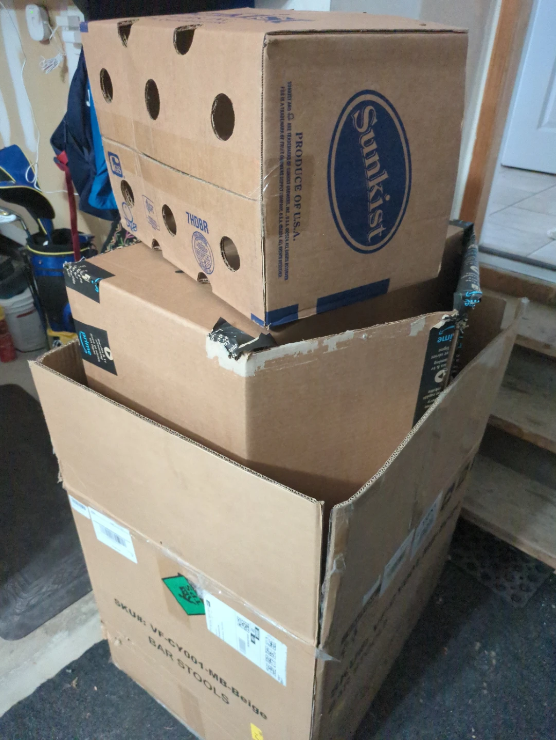 Boxes for moving