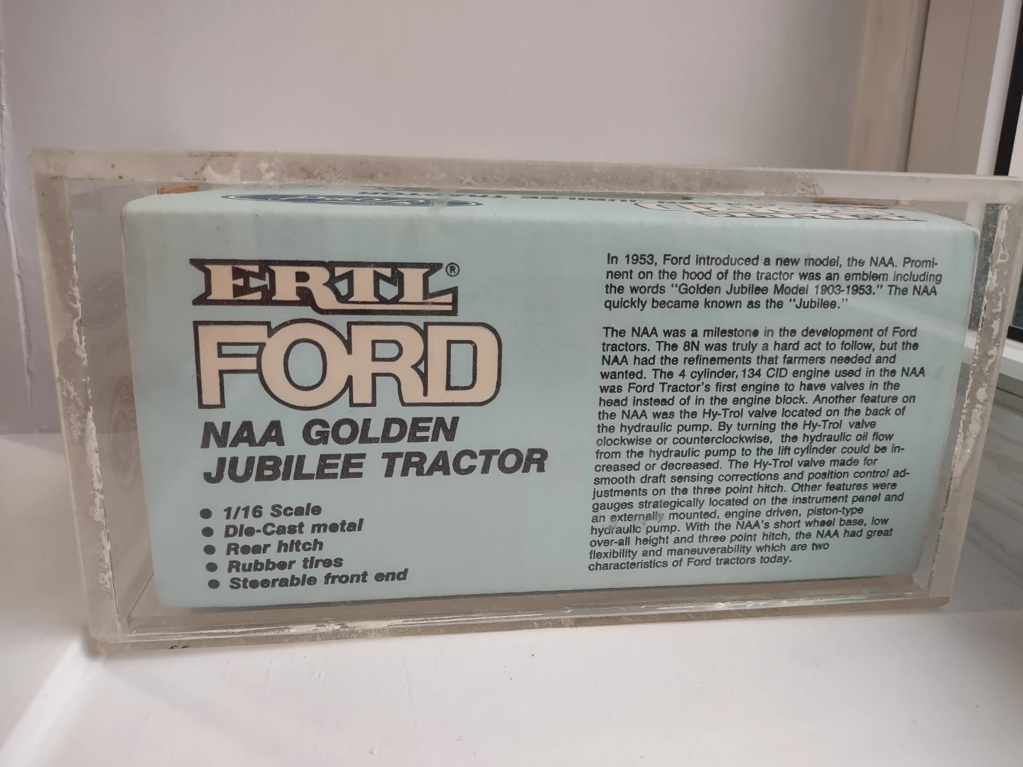Ertl Ford Golden Jubilee Tractor 1/16 - UNOPENED AND SEALED - photo 3