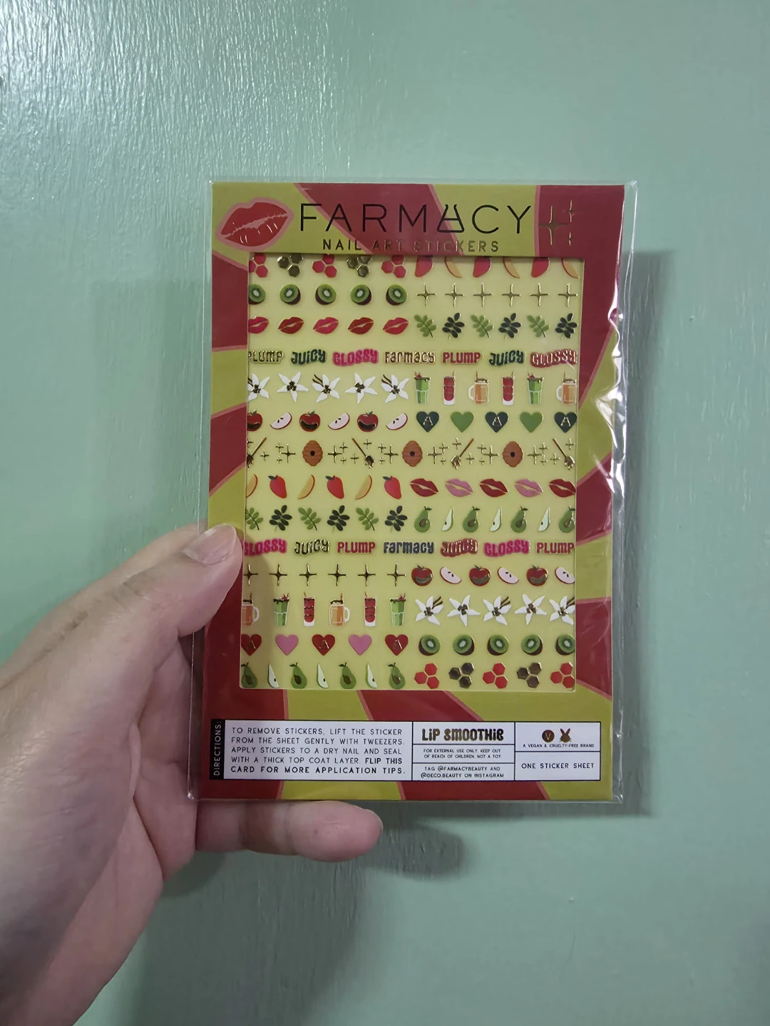 Farmacy Nail Art Stickers