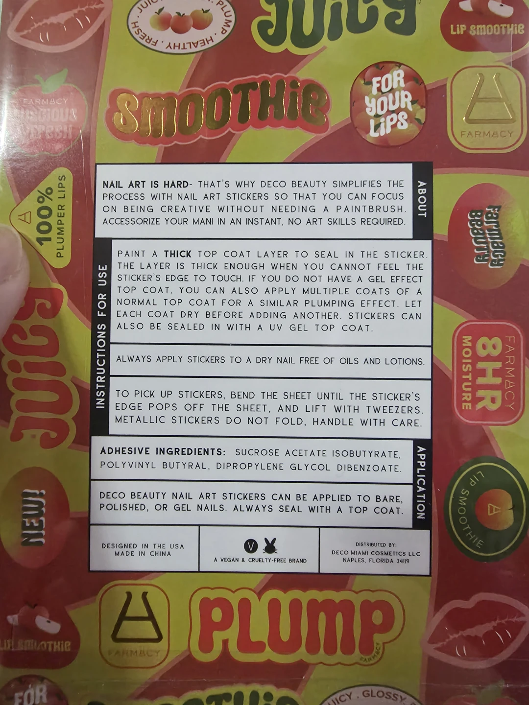 Farmacy Nail Art Stickers - photo 3