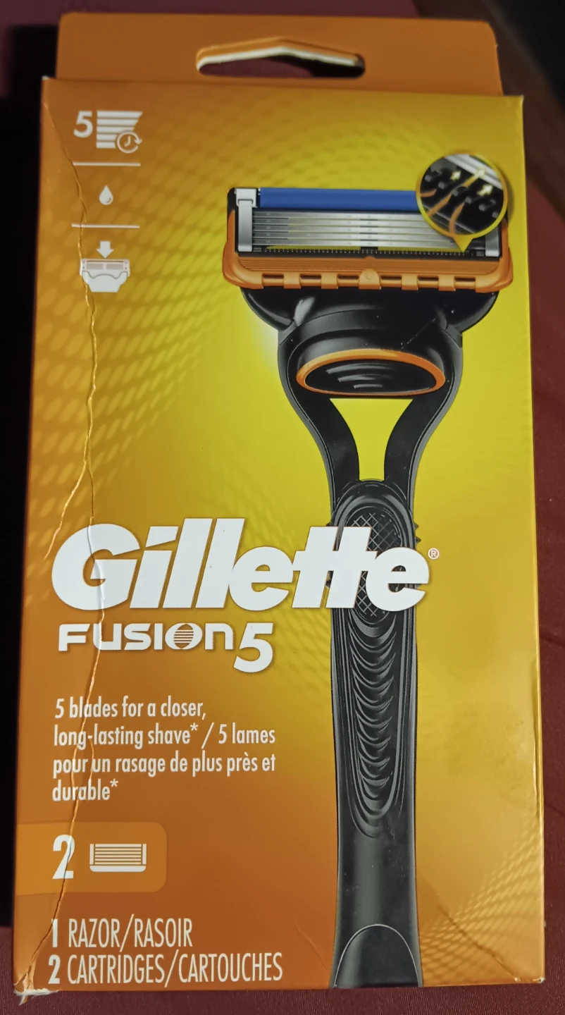 Gillette Fusion 5 (1 Razor 2 Cartridges)