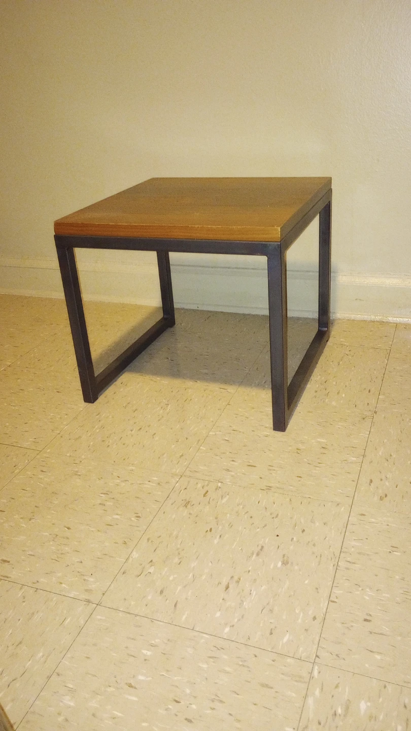 Table/stool  vintage/modern a beautiful and great quality piece