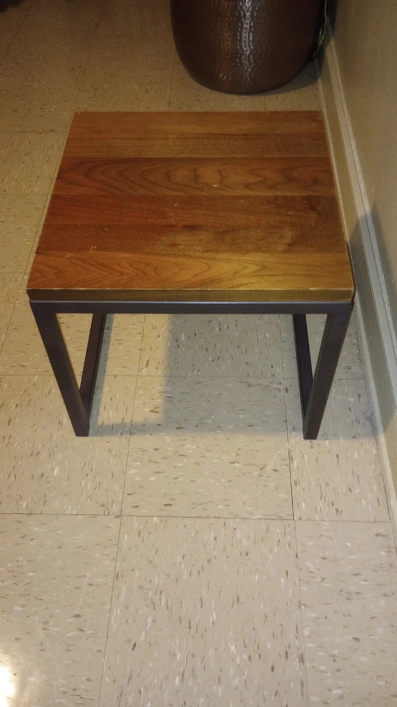 Table/stool  vintage/modern a beautiful and great quality piece - photo 3
