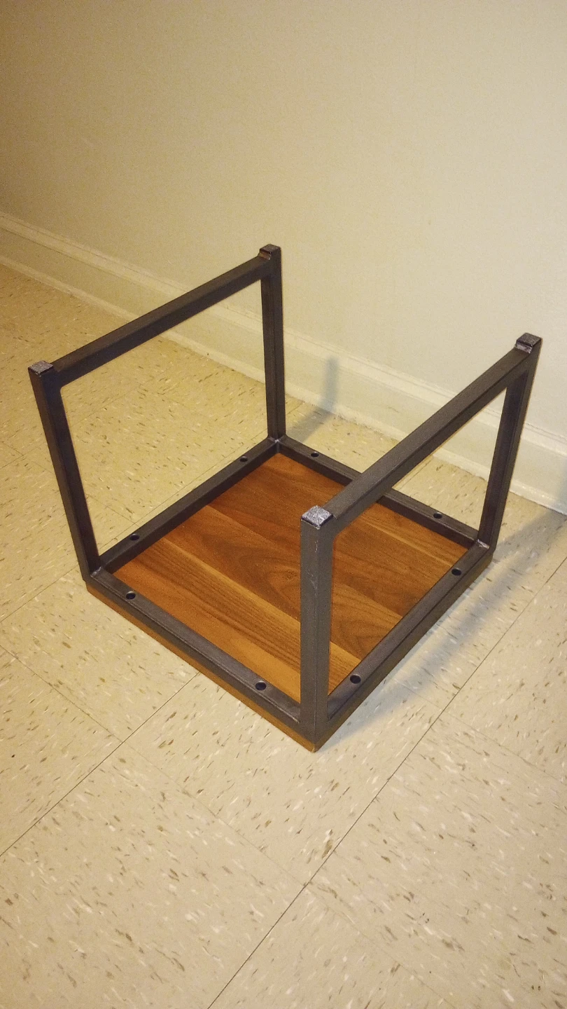 Table/stool  vintage/modern a beautiful and great quality piece - photo 4