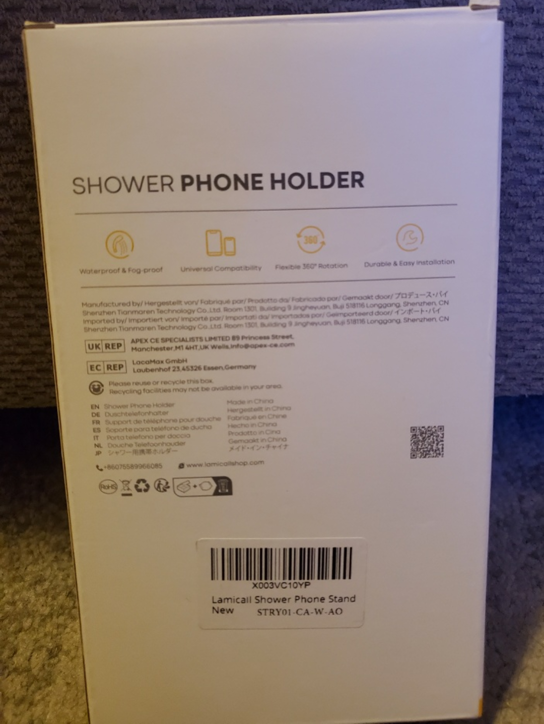 Lamicall Waterproof Phone Holder 💧 (universal fit) - photo 2