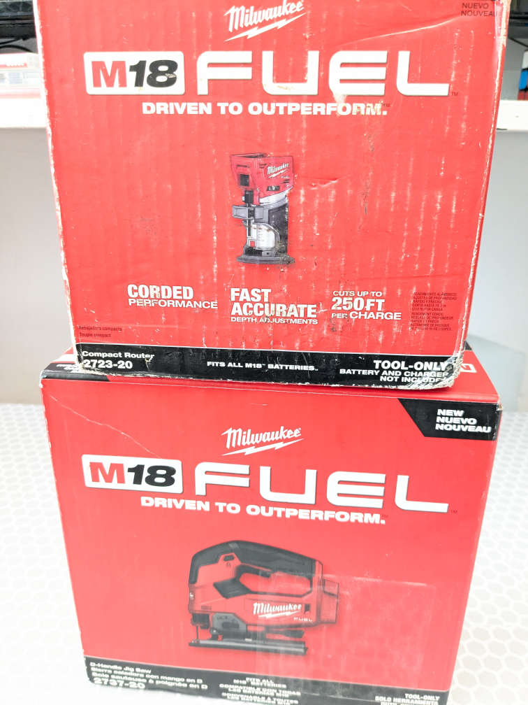 M18 Milwaukee FUEL Jigsaw + FUEL Compact Router - photo 3