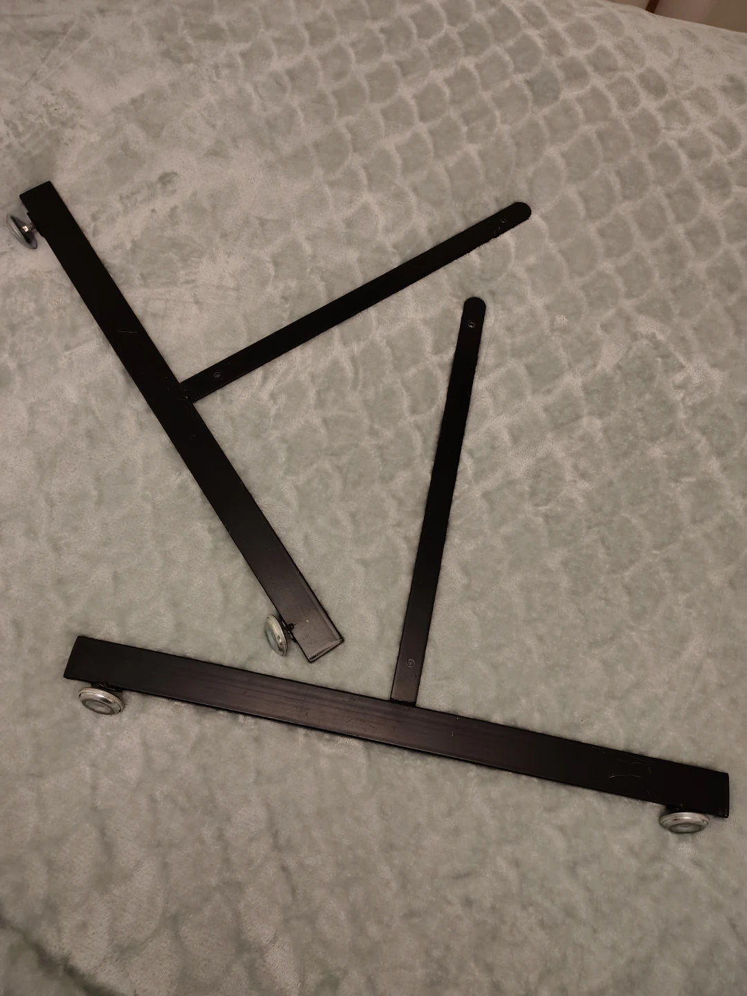 Black Metal Grid Display Stand Base - photo 2