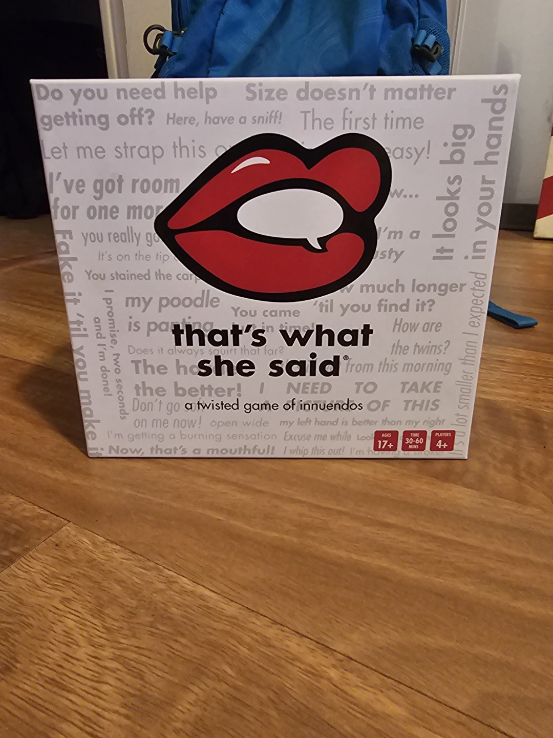 That's What She Said Party Game