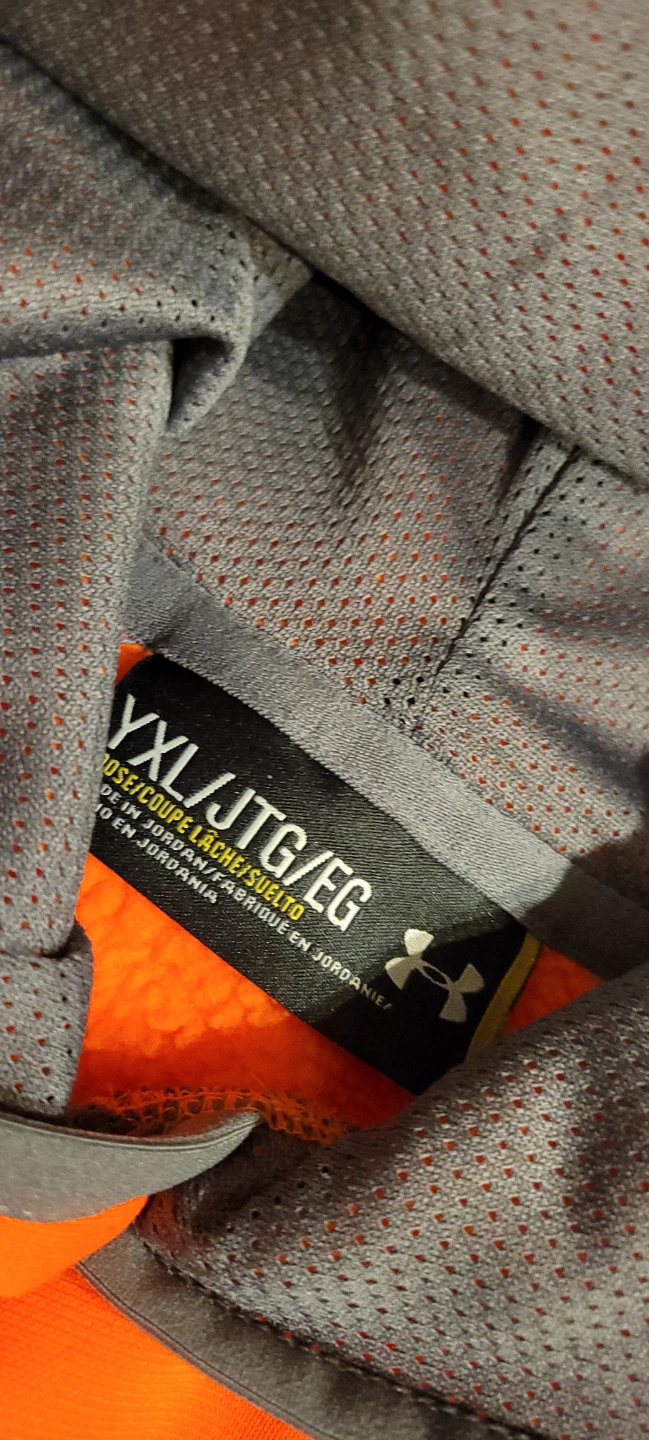 Under Armour Orange Hoodie - XL - photo 2