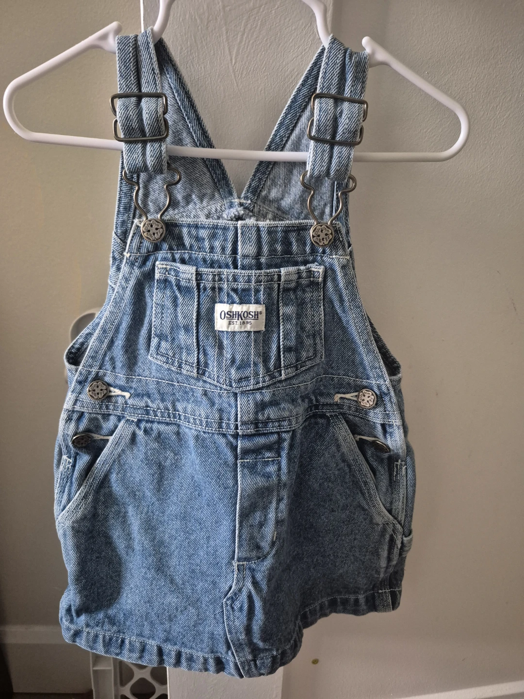 OshKosh B'gosh Denim Overall dress - Size 2T