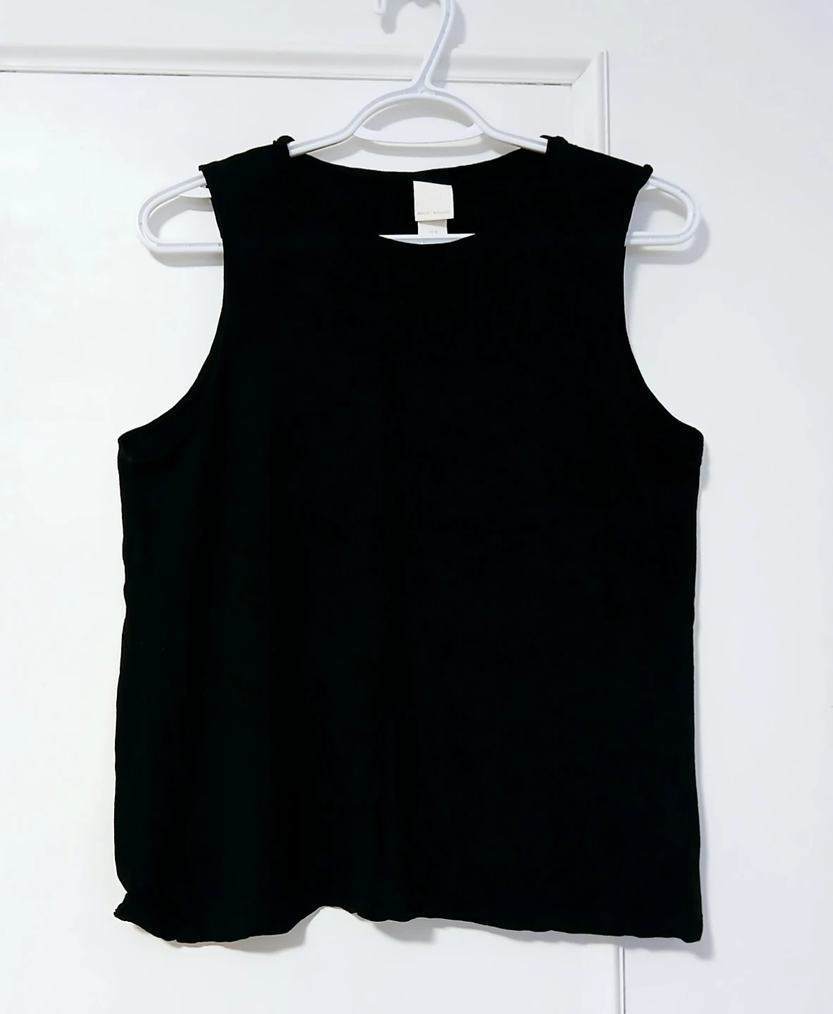 Women Medium H&M Basics Black Tank Top
