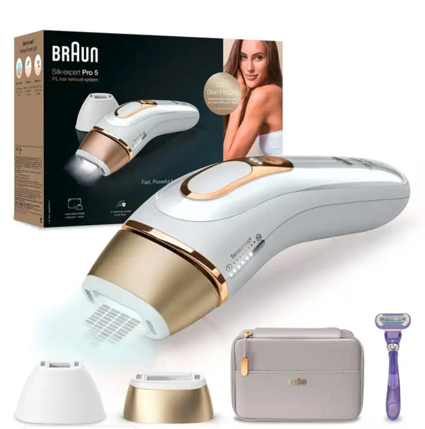 Brand new Braun Silk Expert Pro 5 with Accessories