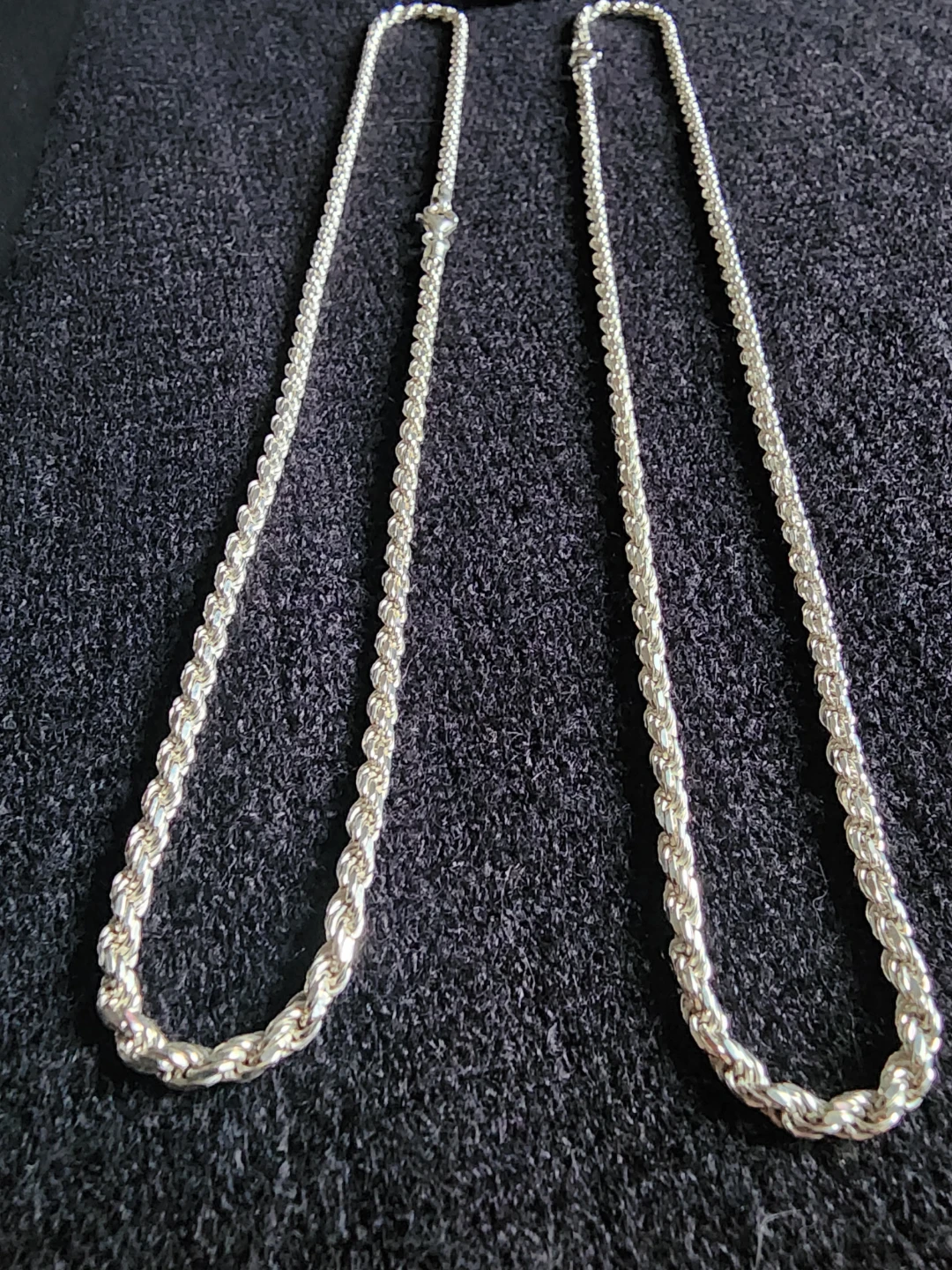 Diamond Cut Italian Rope Necklaces - photo 5