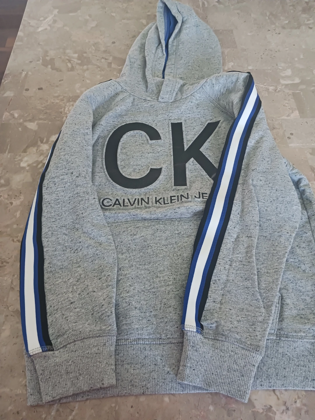 Calvin Klein Jeans Grey CK Hoodie Size M (10/12)