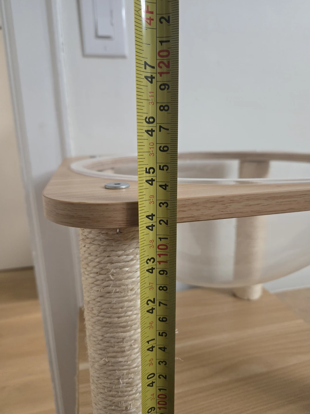Wooden Cat Tree Condo with Scratching Posts - photo 5