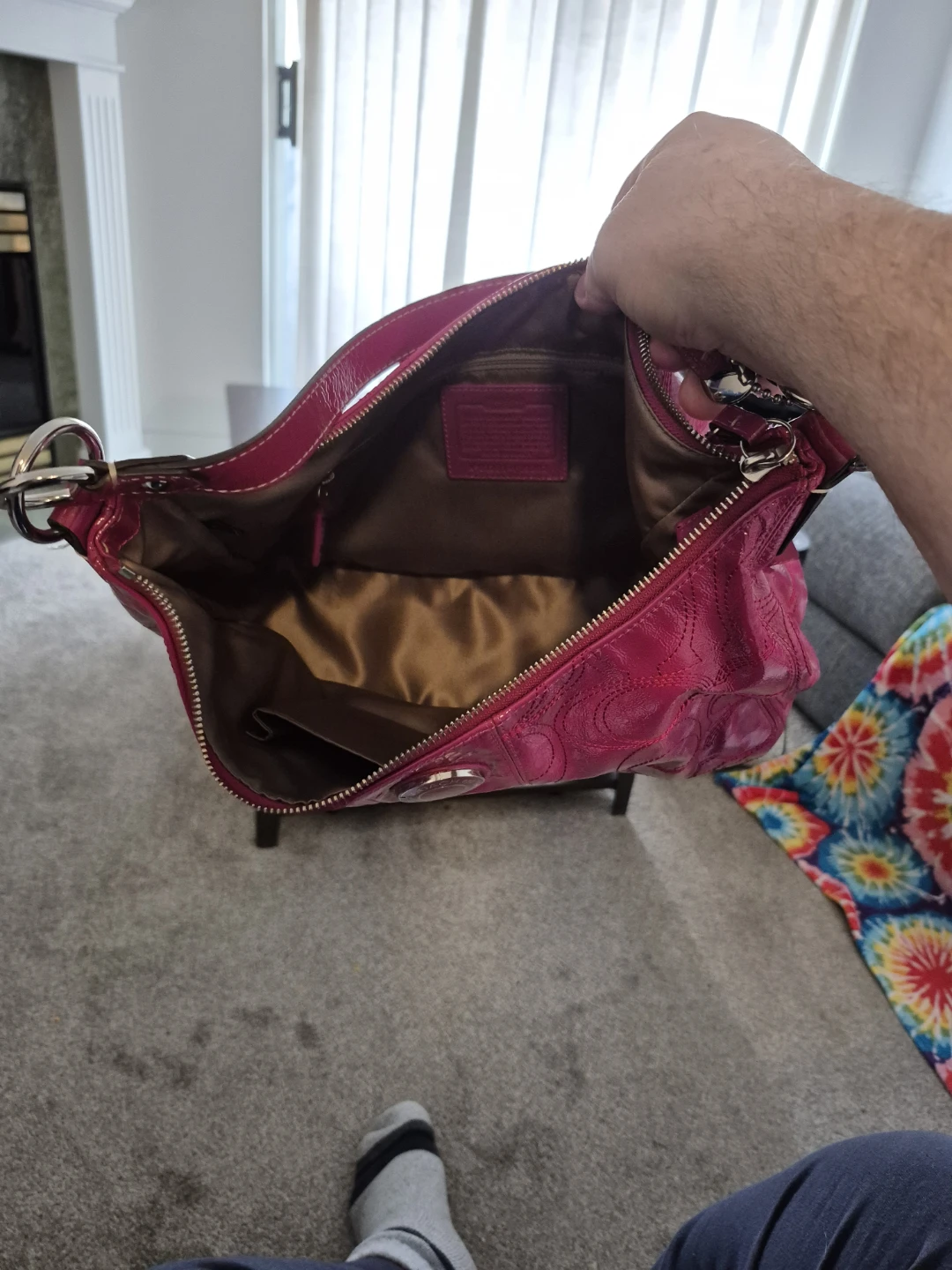 Ladies patent leather purse - photo 5