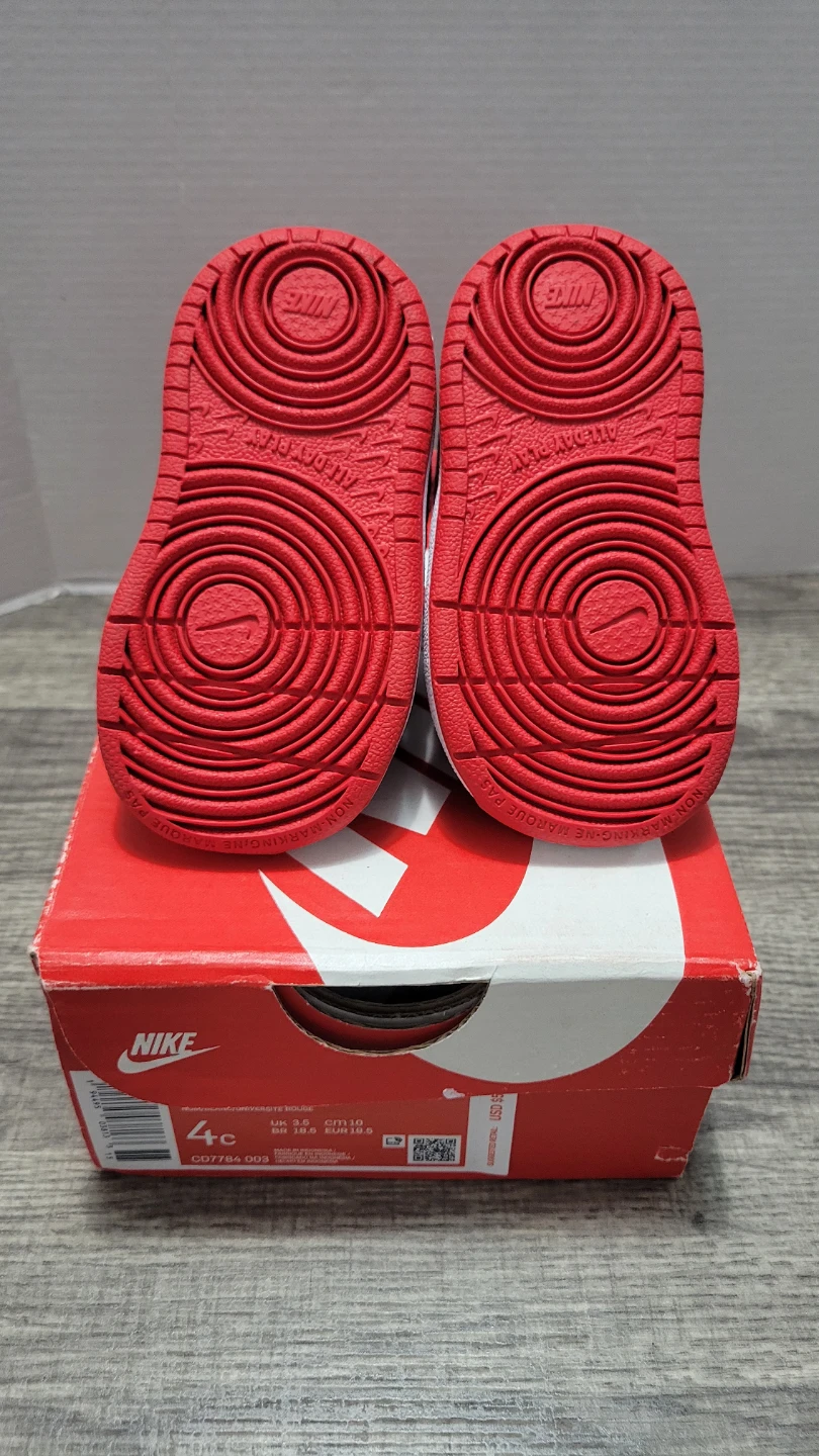 Nike Baby Toddler Shoes - Black/Red - Size 4C - photo 5