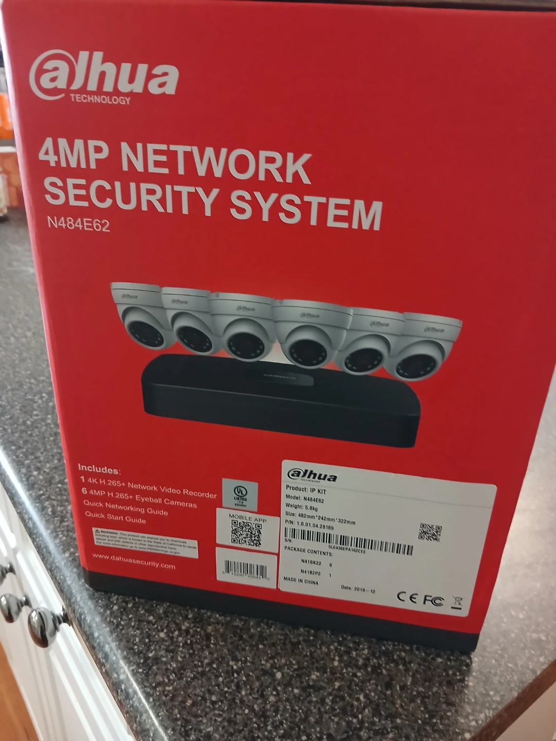 Dahua 4MP Network Security System N484E62 - photo 4