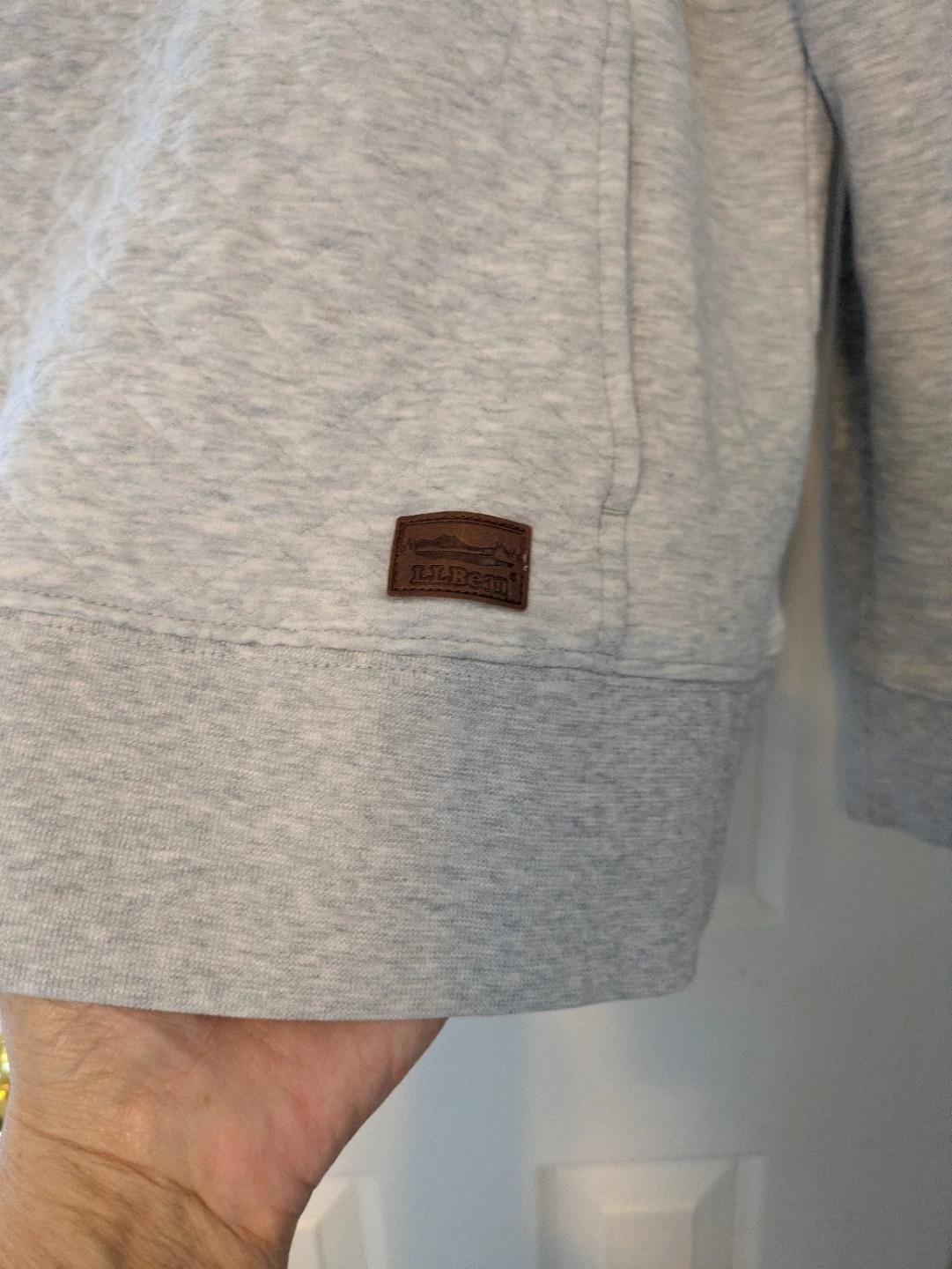 L.L.Bean Quilted 1/4 Zip Sweatshirt - Women's Small - photo 4