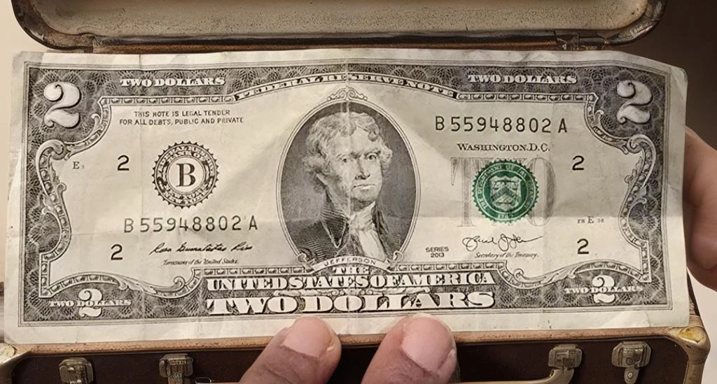 United States Two Dollar Bill - photo 3
