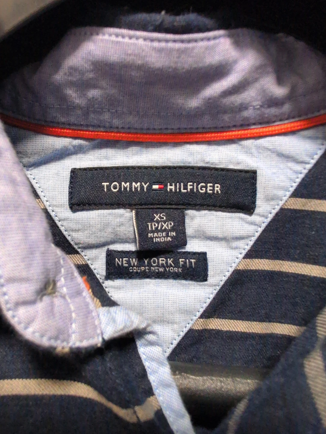 Tommy Hilfiger Men's Striped Long Sleeve Shirt XS - photo 4