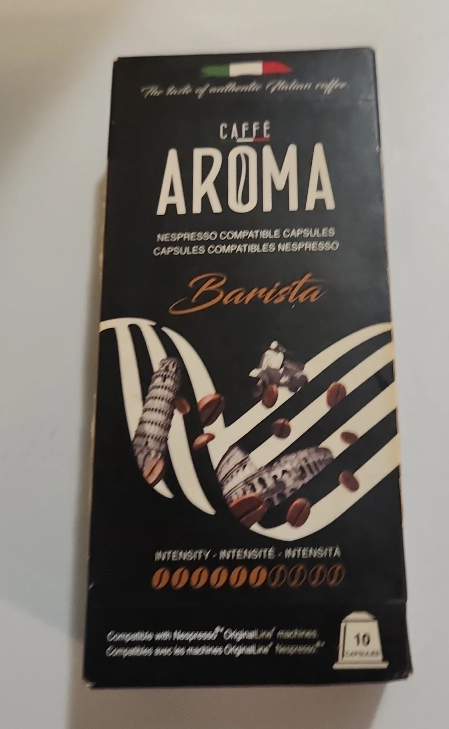 Caffè Aroma Barista Nespresso Compatible Capsules (10 Pack)