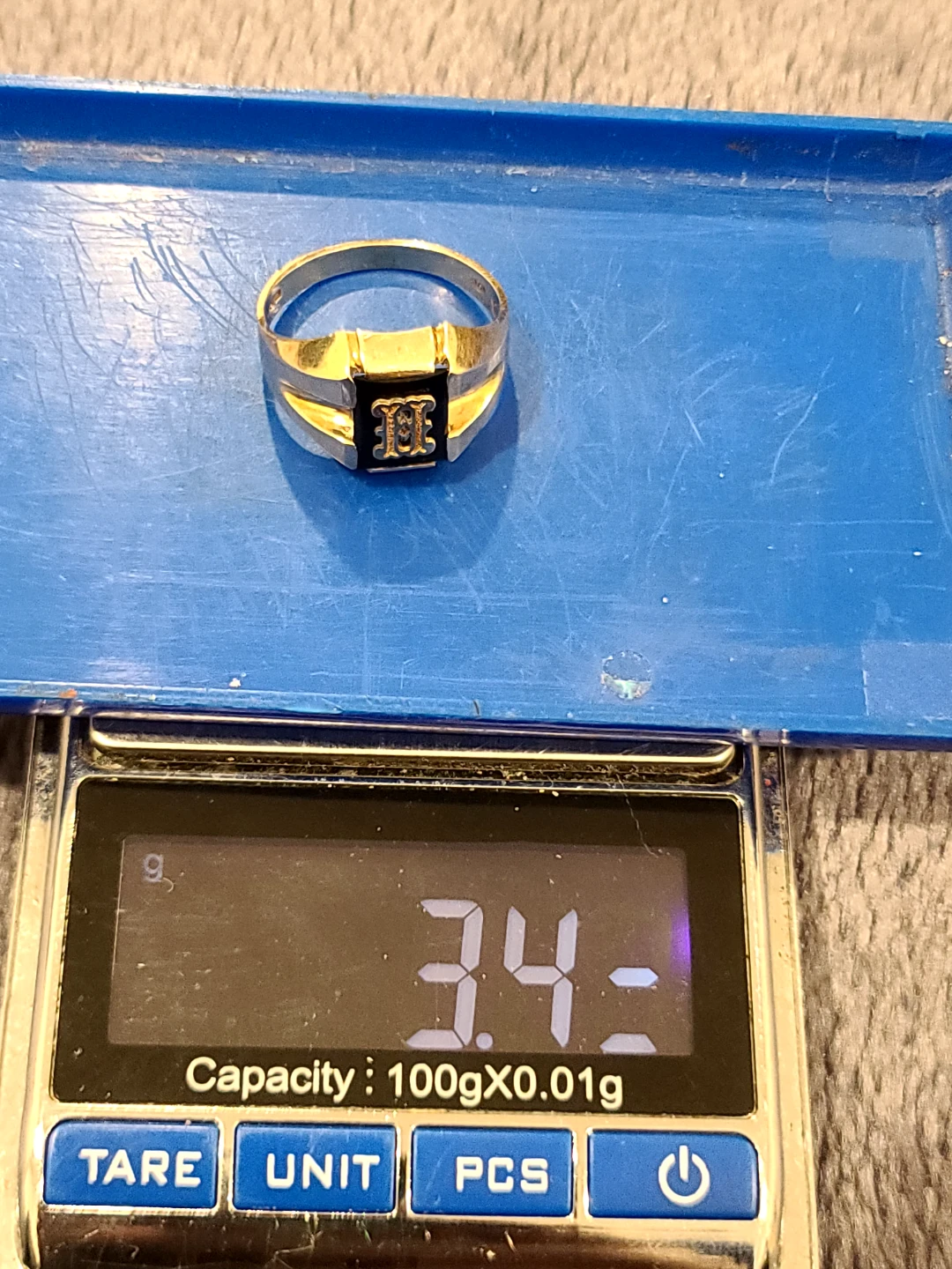 10K Gold Signet Ring