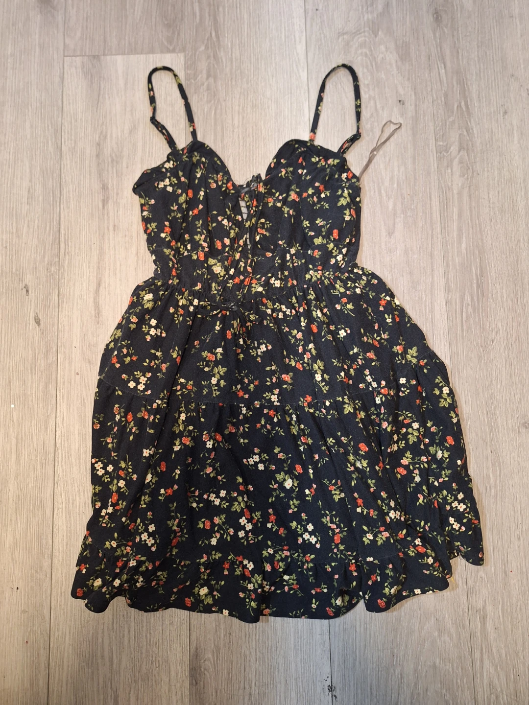 Ardene Floral Smocked Mini Dress M/M