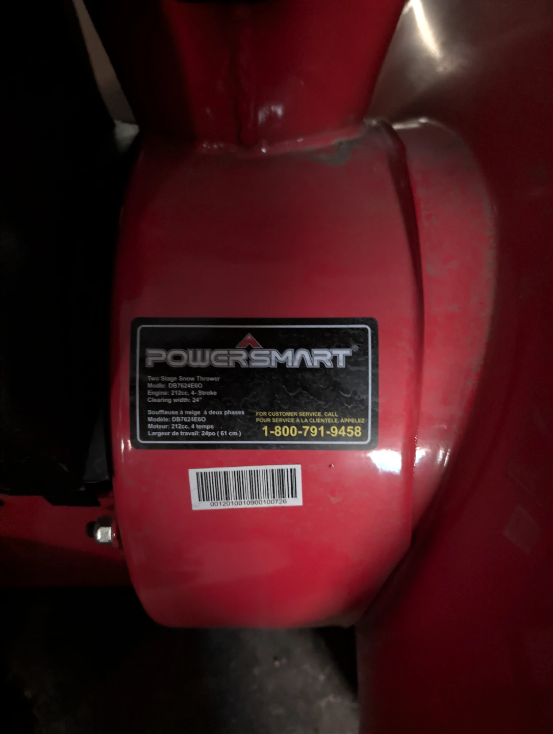 Power Smart Snow Thrower