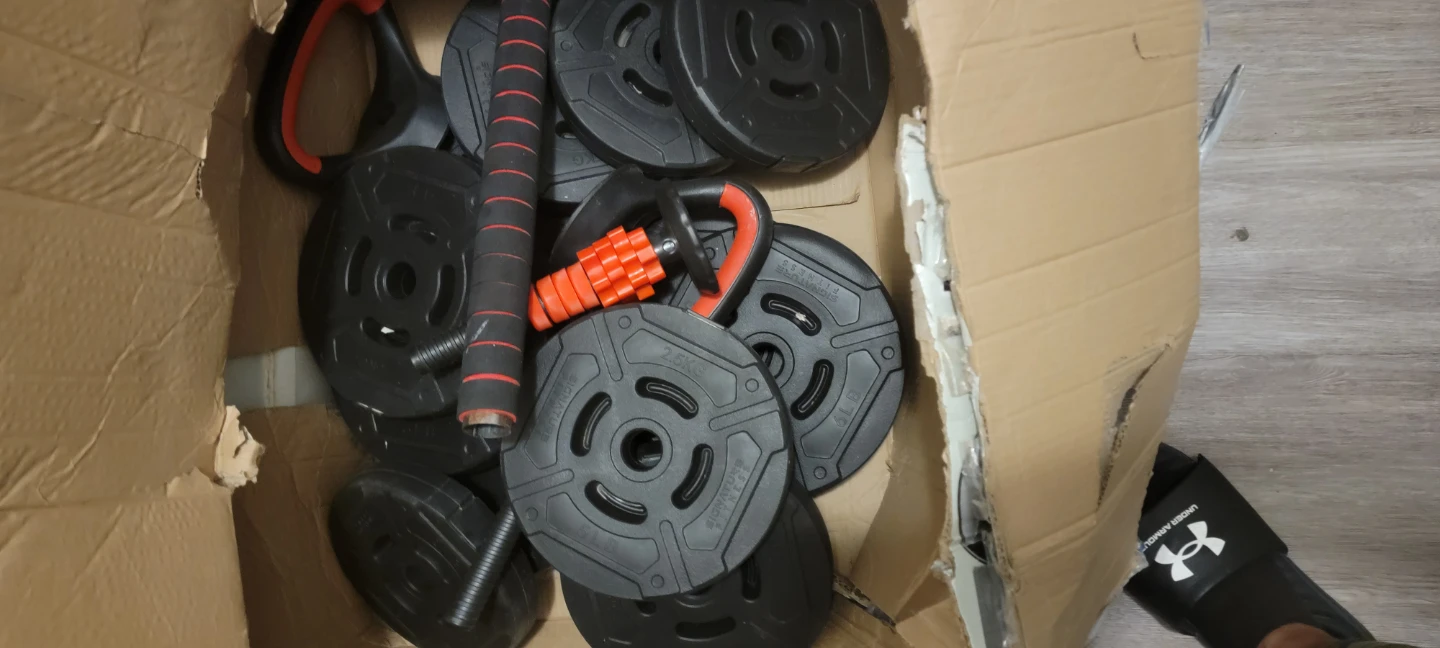 Adjustable Dumbbell and Barbell Set - photo 2