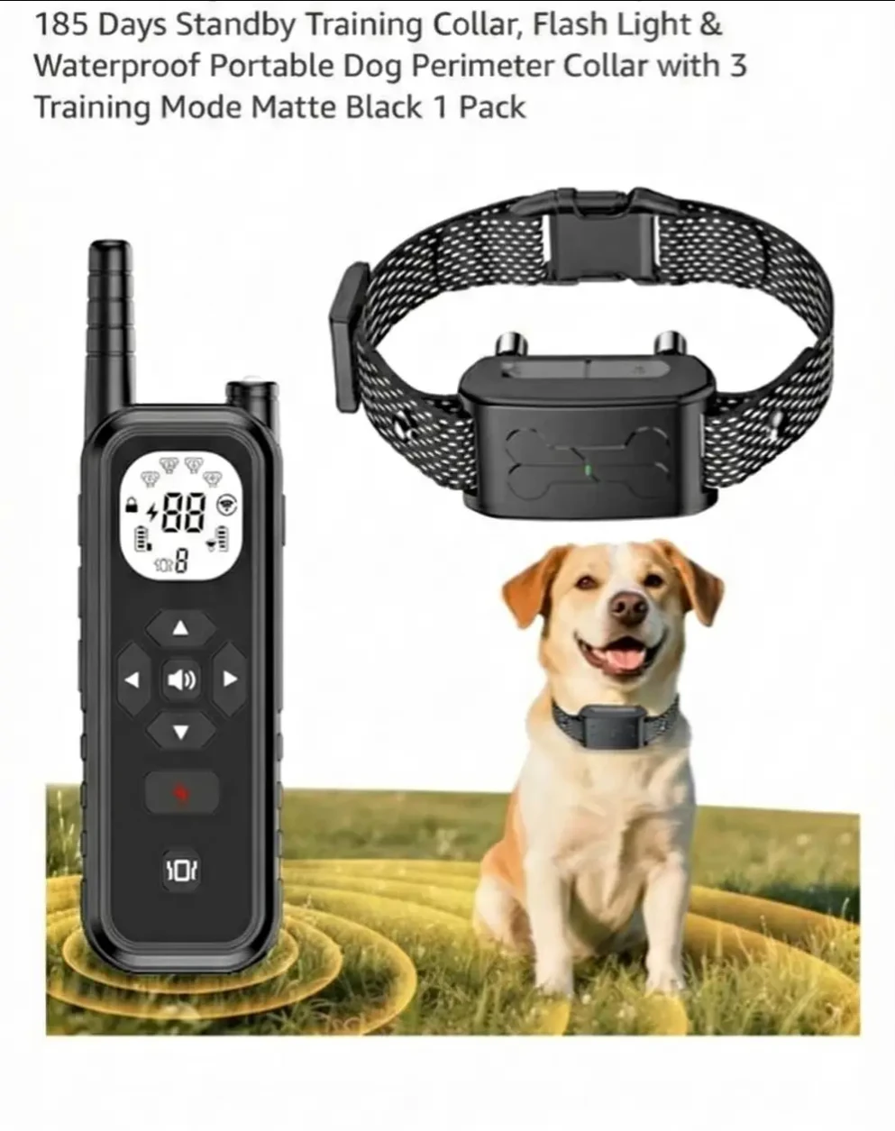 ALTOUMAN Wireless Dog Fence Training Collar System