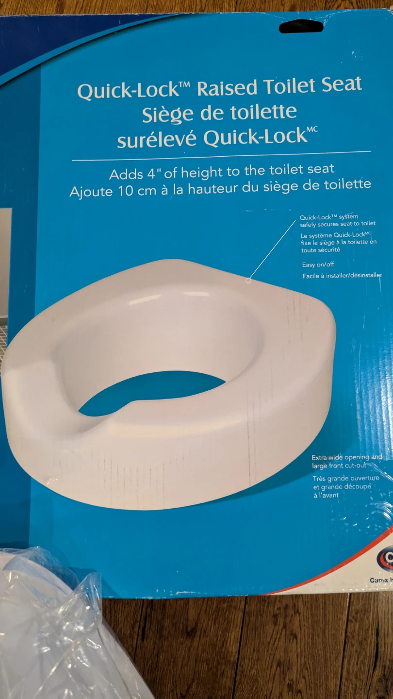 RAISED TOILET SEAT (Brand New) - photo 2