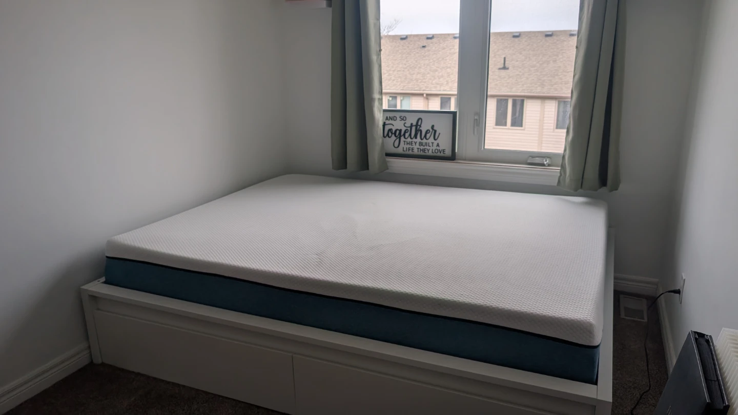 Queen Mattress and bed