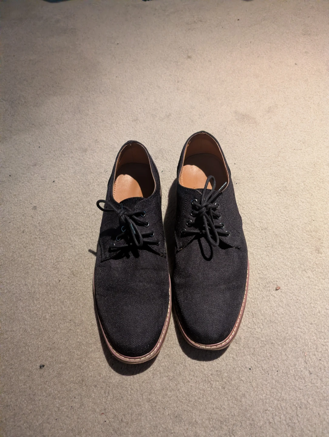 Braxton Men's woven fabric derby shoes - photo 3