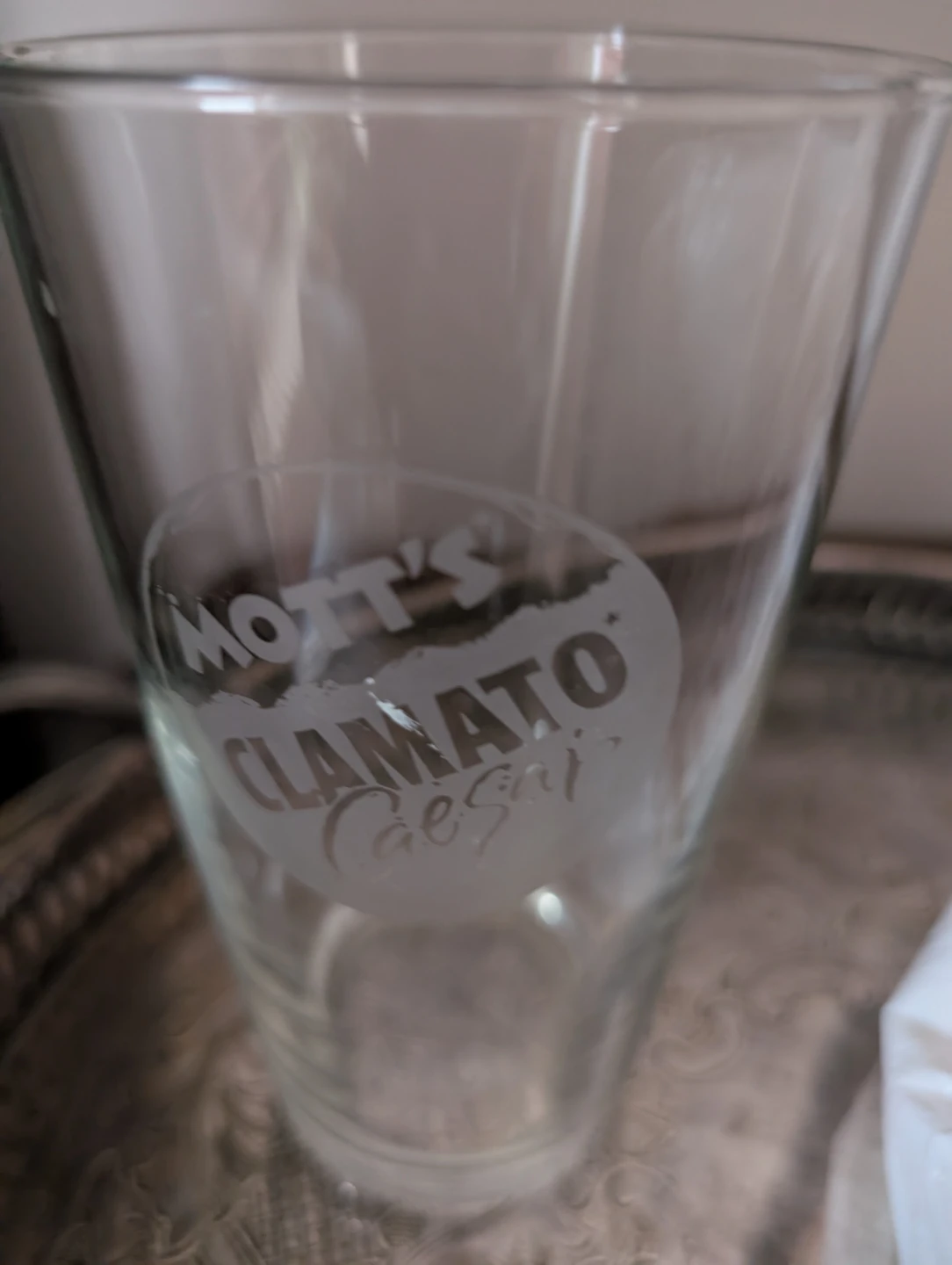 Mott's Clamato Caesar & Beefeater Gin Glasses - photo 4
