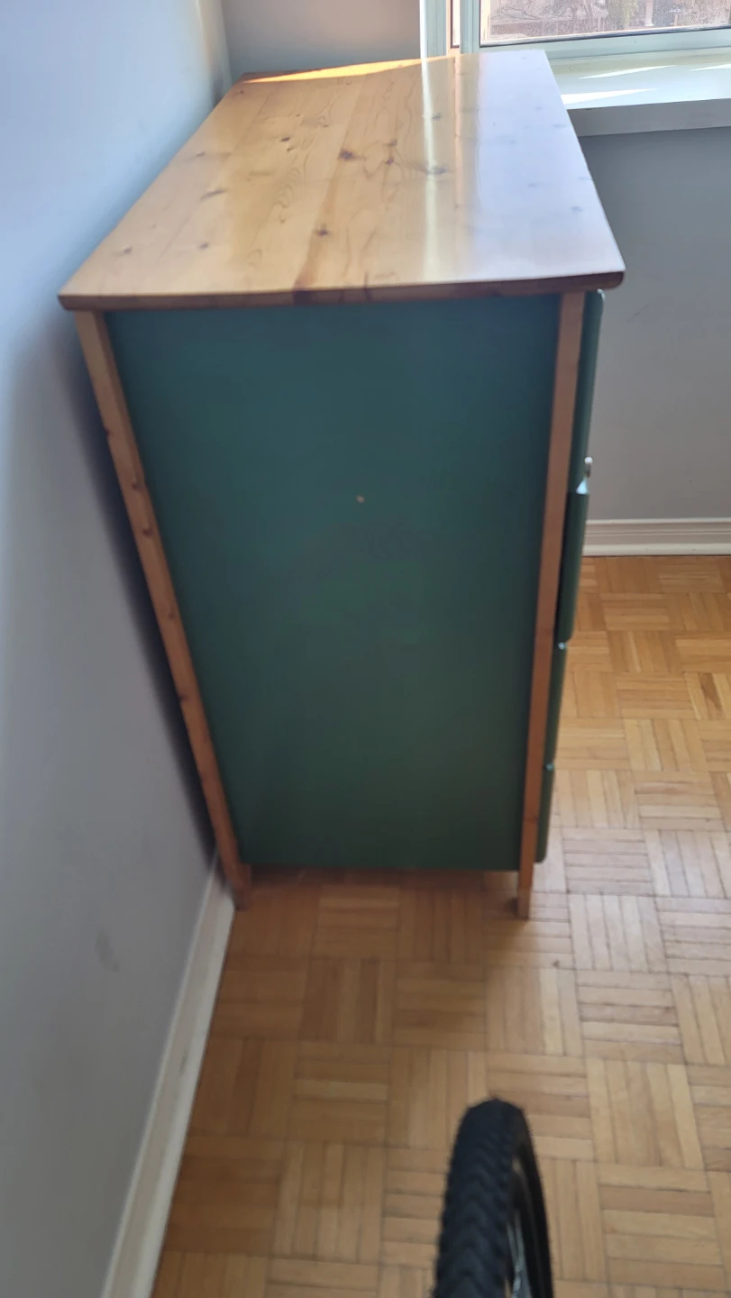 Green and Wood Dresser - photo 4