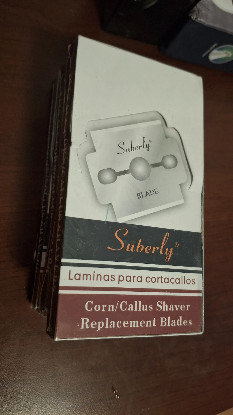 Suberly Corn/Callus Shaver Replacement Blades (100 per box) 🥕