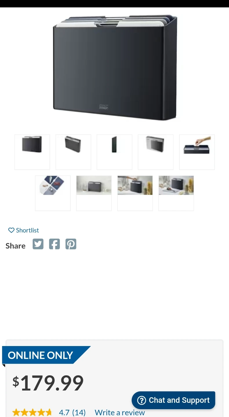 Joseph Joseph Nesting Cutting Boards and Storage Set - photo 3