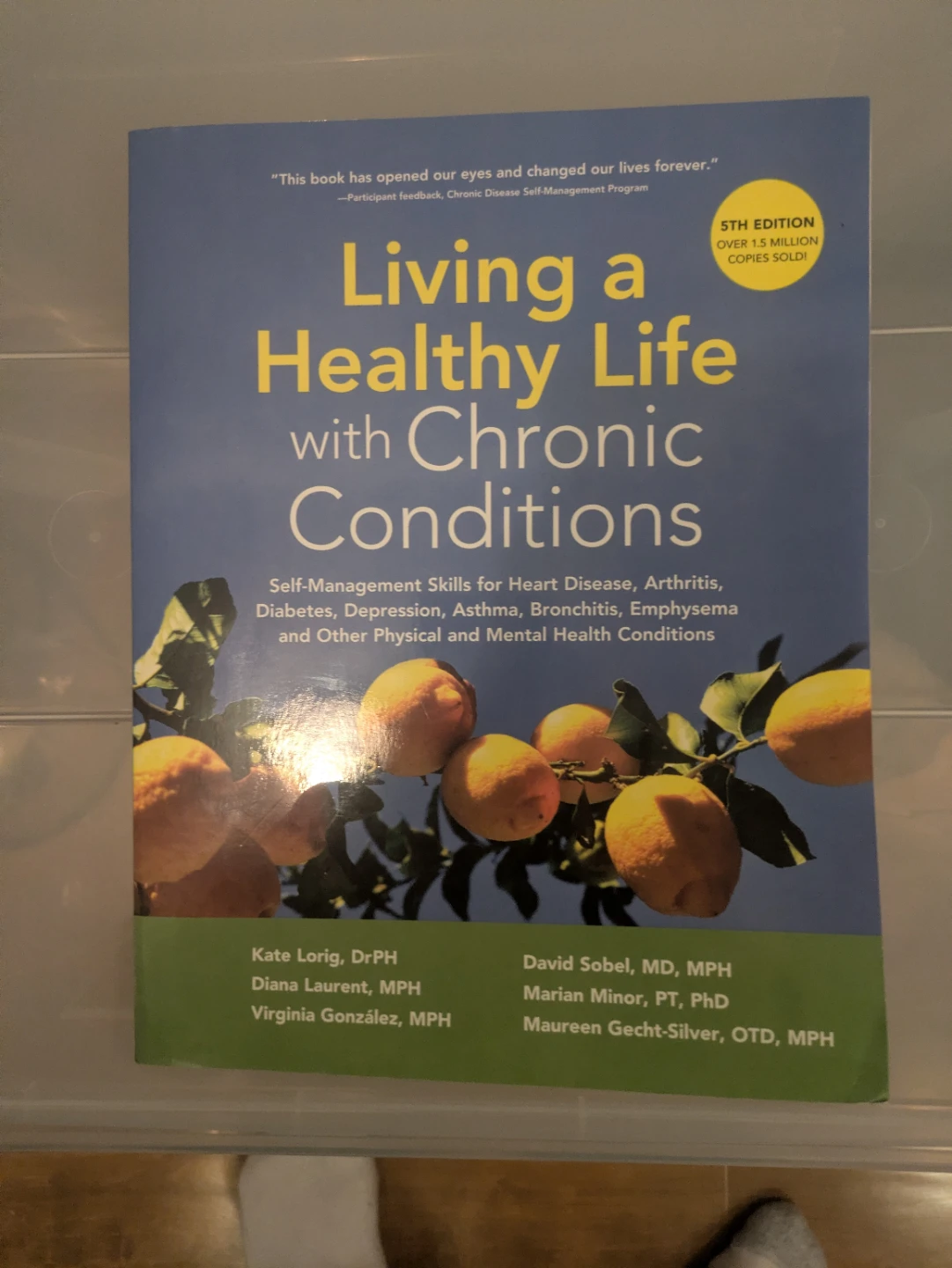 Living a Healthy Life with Chronic Conditions Book