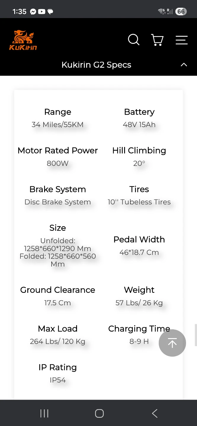 Kukirin G2 Electric Scooter - photo 2
