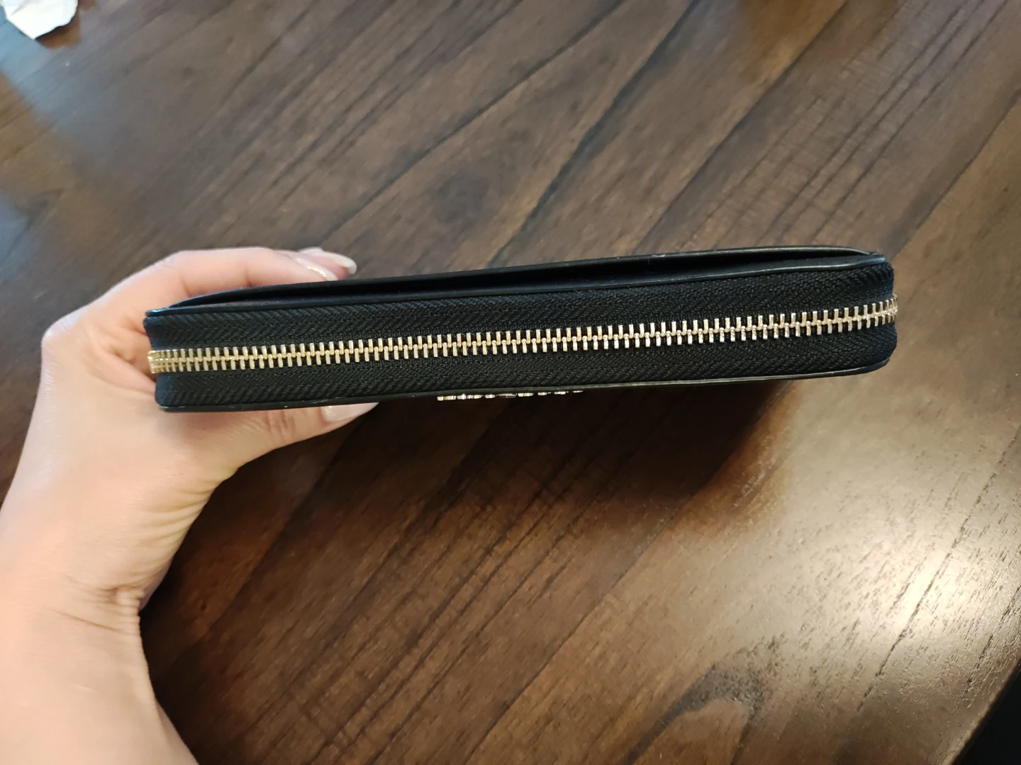 Kate Spade Black Zip Around Wallet - photo 2