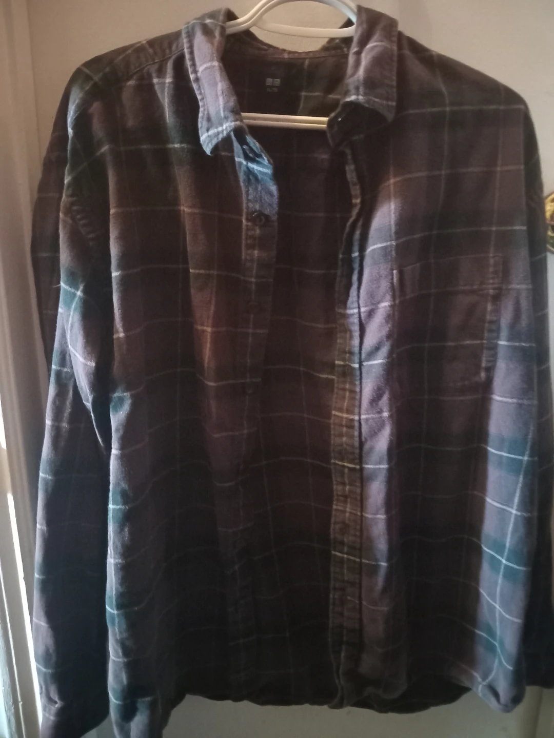 Uniqlo Plaid Flannel Shirt - XL