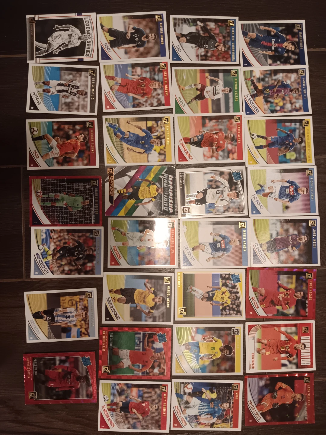 Whole Lot of soccer cards