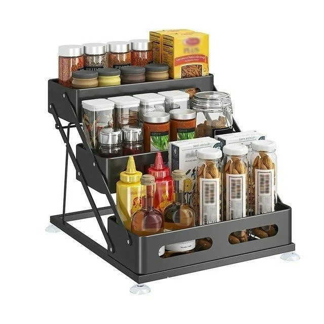 New 3-Tier Tiered Spice Rack Organizer - photo 3