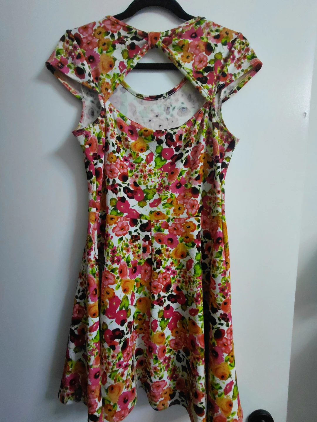 Women's Floral Print Fit & Flare Dress Size XL - photo 3