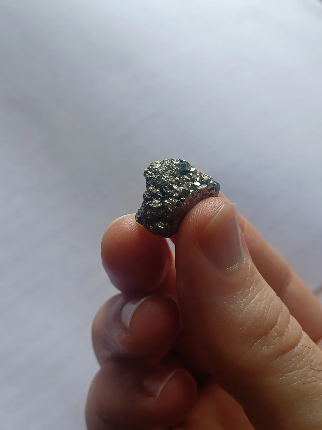 Natural Golden Silver Pyrite Crystals 