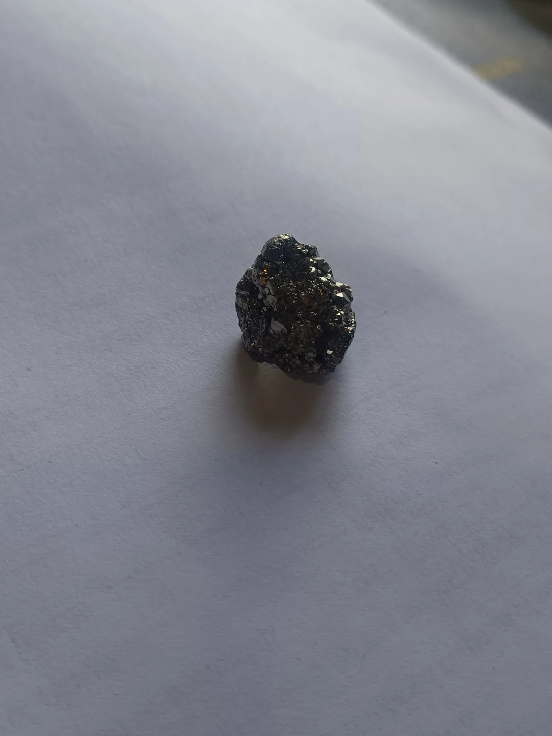 Natural Golden Silver Pyrite Crystals  - photo 4